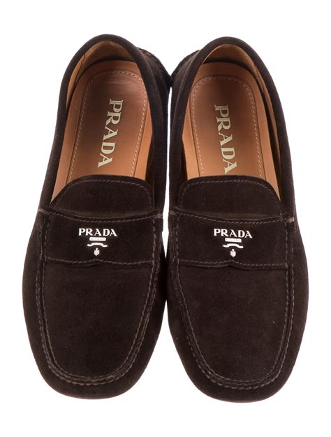 prada loafets|prada suede loafer.